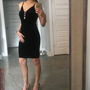 Velvet Midi Dress